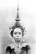 Cambodia: A young prima ballerina of the Cambodian Royal Ballet, Lycee Sisowath, 1915
